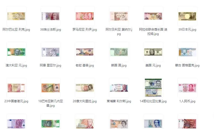 世界各国钱币图片打包合集-青争开放社区