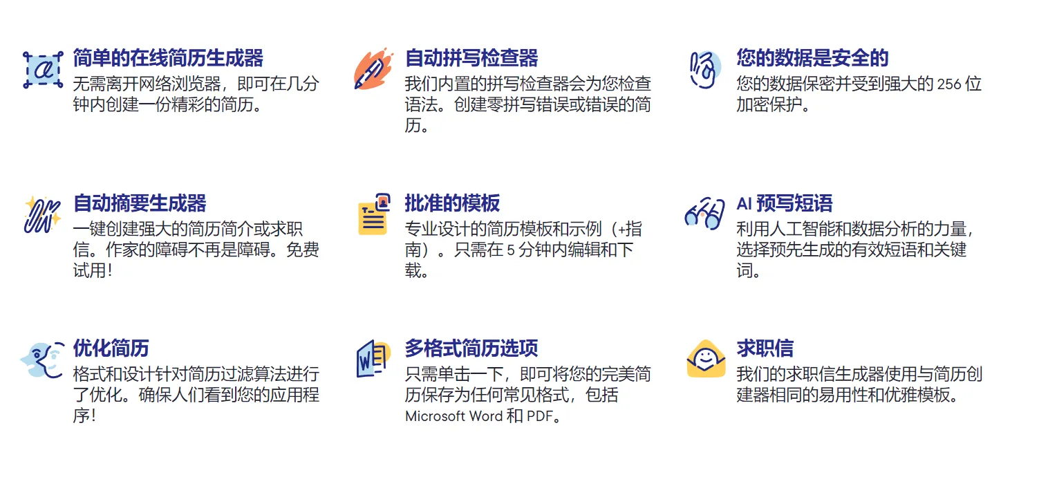 在线简历AI自动生成网站-青争开放社区