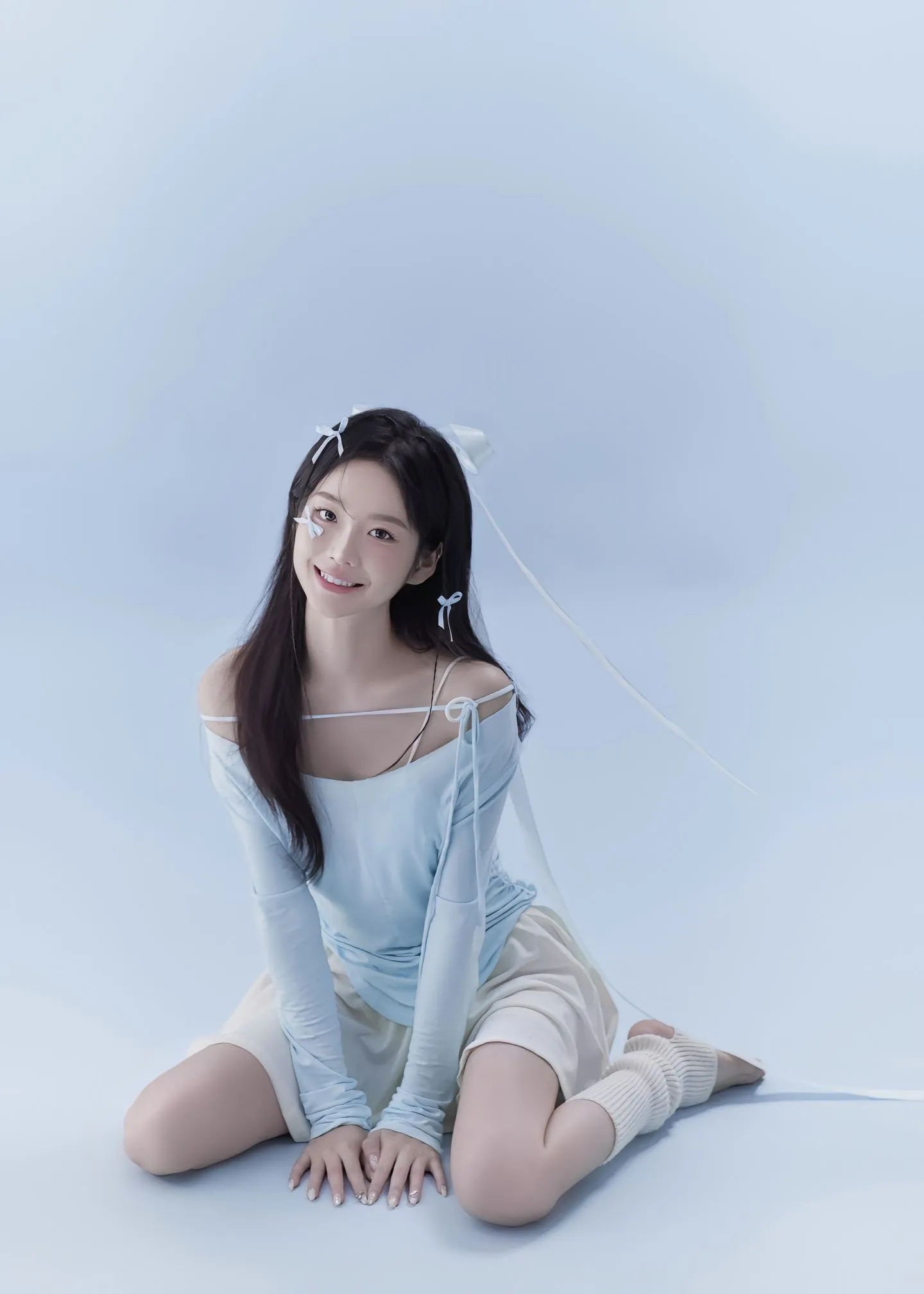 服装和背景色融成一体-青争开放社区