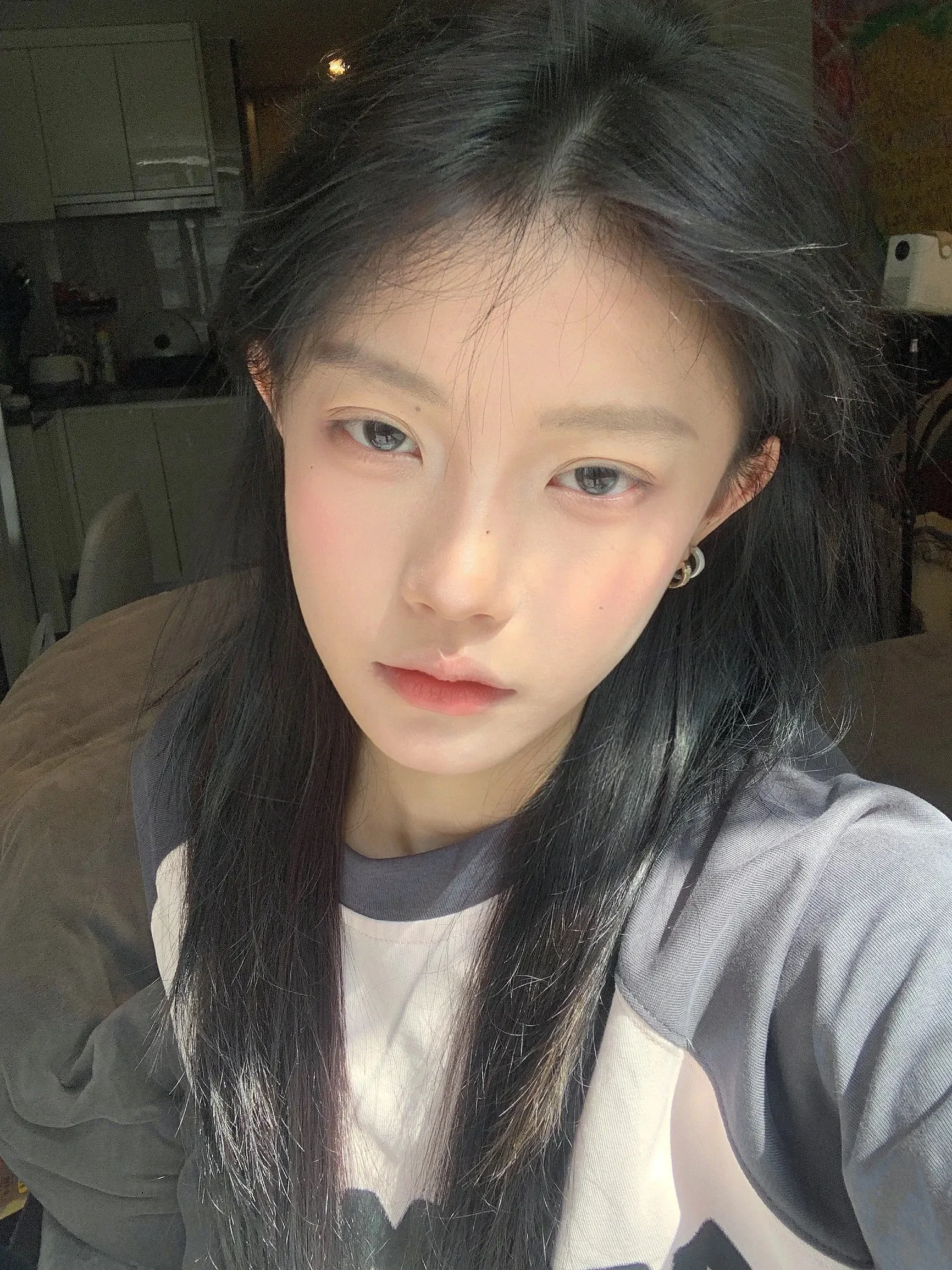 今天妆容还不错(＾Ｕ＾)ノ~ＹＯ-青争开放社区