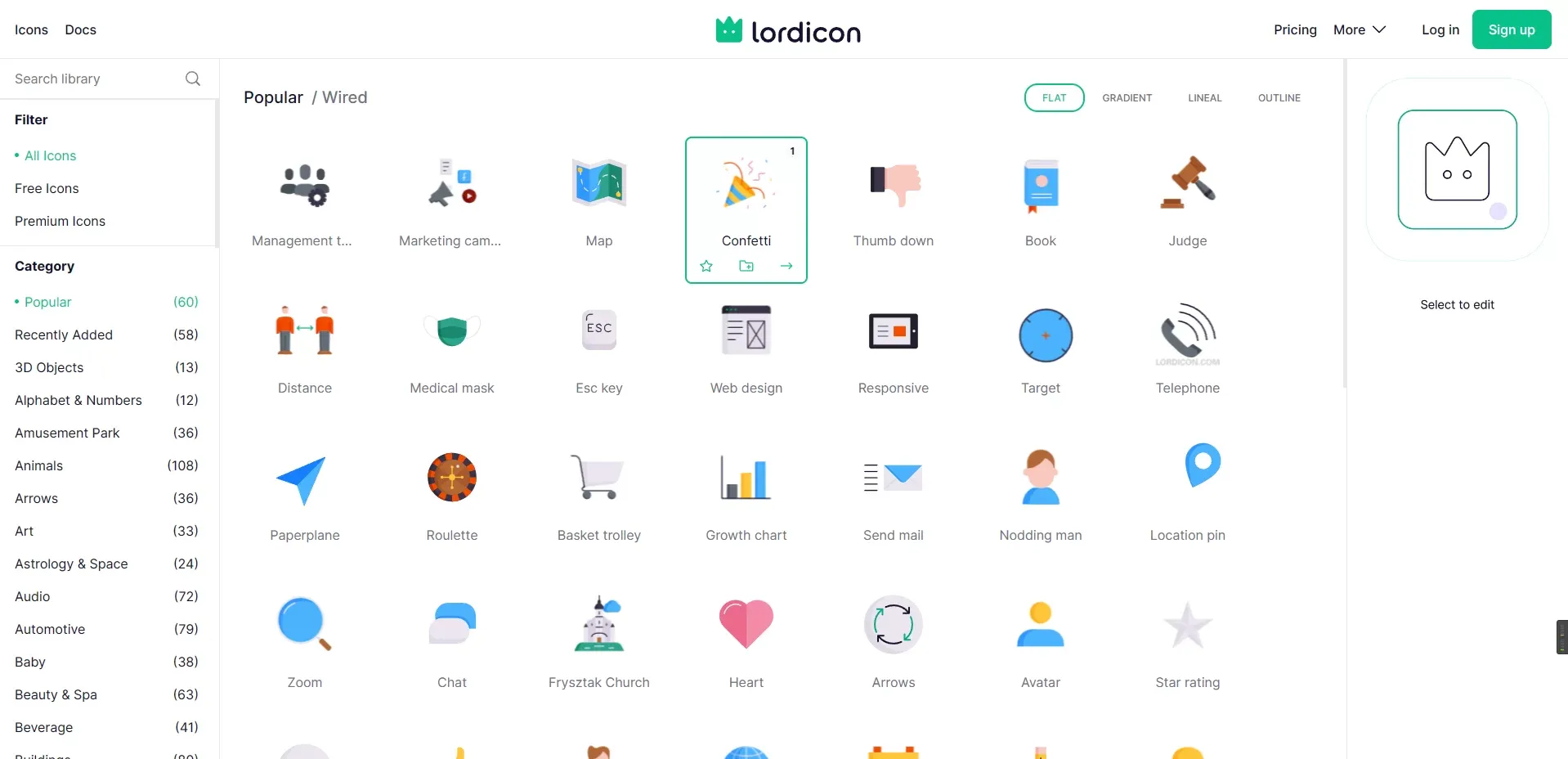 图片[2]-lordicon 动画图标在线下载网站-青争开放社区