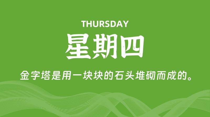 08月01日，星期四, 青争社每天带你1分钟了解全世界！-青争开放社区