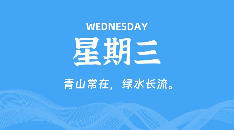 08月14日，星期三, 青争社每天带你1分钟了解全世界！-青争开放社区